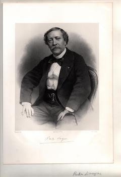 [Meyer] Pierson (Photo.).; Bornemann (Engraver) - Paulin Limayrac. (B&W Engraving)
