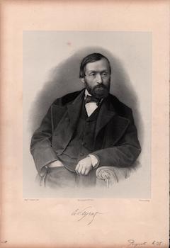 Pierson (Photo.).; Lemoine (Engraver) - Alphonse Peyrat. (B&W Engraving)