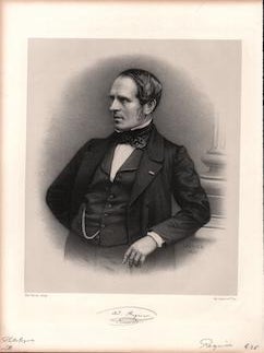 Item #70-1472 Regnier. (B&W engraving). Adam Salomon, Photo