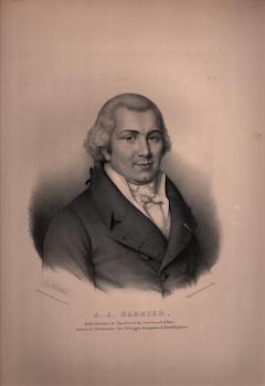 Item #70-1502 A. A. Barbier. (B&W engraving). Rosselin, Auguste Bry, Editeur, Engraver