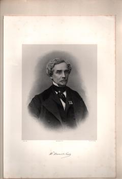 Pierson (Photo.).; Fuhr (Engraver) - Wladimir Brunet de Presle. (B&W Engraving)