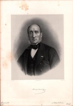Item #70-1518 Michel Chevalier. (B&W engraving). Bisson ., Fuhr, Photo., Engraver
