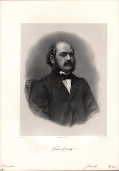 Pierre Petit (Photo.).; Auguste Charles Lemoine (Artist) - Paul Janet. (B&W Engraving)