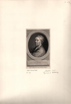 Item #70-1621 Guillaume Thomas Raynal. (B&W engraving). N. Cochin, N. De Launay, Artist, Engraver