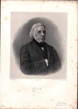 Meyer & Pierson (Photo.); A. Charpentier (Artist) - Victor Cousin. (B&W Engraving)