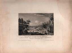 Item #70-1856 Vue de la Cataracte de Cohoes sur la rivière des Mohawks dans l'amérique...