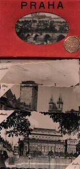 Item #70-1884 Photomappeansichten Praha Foto-Fon. (View Album of Prague). 20th Century European...
