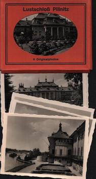 Item #70-1885 Photomappeansichten LustschloB Pillnitz. View Album of Pillnitz Castle). 20th...