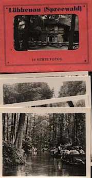 [20th Century German Photographer] - Photomappeansichten Lbbenau (Spreewald). (View Album of Lbbenau)