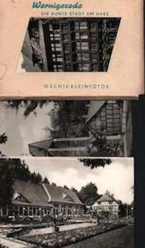 Item #70-1891 Photomappeansichten Wernigerode Die Bunte Stadt Am Harz. (View Album of...