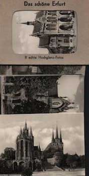 Item #70-1892 Photomappeansichten Das schöne Erfurt. (View Album of the beautiful Erfurt). 20th Century German Photographer.