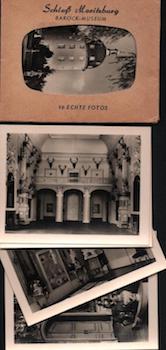 Item #70-1897 Photomappeansichten SchloB Moeitzbueg Barock-Museum. (View Album of Moritzburg...