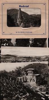 Item #70-1899 Photomappeansichten Bodetal. (View Album of Bodetal). 20th Century German Photographer