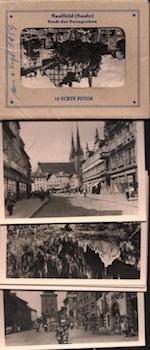 Item #70-1905 Photomappeansichten Saalfeld (Saale). (View Album of Saalfeld). 20th Century German...