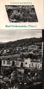 Item #70-1908 Photomappeansichten Bad Liebenstein (Thur.). (View Album of Bad Liebenstein). 20th...