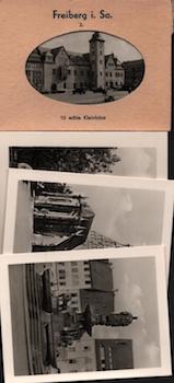 Item #70-1919 Photomappeansichten Freiberg i. Sa. (View Album of Freiberg). 20th Century German...
