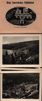 Item #70-1925 Photomappeansichten Das herrliche Mühltal. (View Album of the beautiful Mühltal)....