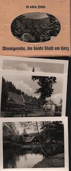 Item #70-1926 Photomappeansichten Wernigerode, die bunte Stadt am harz. (View Album of...