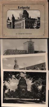 Item #70-1937 Photomappeansichten Leipzig. View Album of Leipzig). 20th Century German Photographer