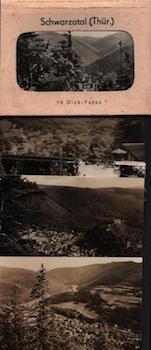 [20th Century German Photographer] - Photomappeansichten Schwarzatal (ThR.). (View Album of Schwarzatal (Thr. )