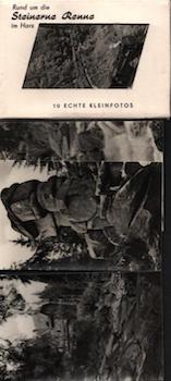 Item #70-1941 Photomappeansichten Rund um die Steinerne Renne im Harz. (View Album: around the...