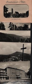 Item #70-1944 Photomappeansichten Friedrichroda i. Thur. View Album of Friedrichroda). 20th...