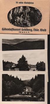 [20th Century German Photographer] - Photomappeansichten Hhenluftkurort Gehlberg, Thr. Wald. (View Album of High Altitude Health Resort Gehlberg, Thr. Forest)