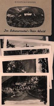 Item #70-1972 Photomappeansichten Im Schwarzatal, Thür. Wald. (View Album of In the Schwarzatal,...