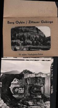 Item #70-1981 Photomappeansichten Berg Oybin / Zittauer Gebirge. (View Album of Berg Oybin / Zittau Mountains). 20th Century German Photographer.