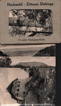 Item #70-1983 Photomappeansichten Hochwald - Zittauer Gebirge. (View Album of Hochwald - Zittauer...