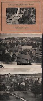 [20th Century German Photographer] - Photomappeansichten Luftkurort Oberhof (Thr. Wald). (View Album of Climatic Health Resort Oberhof - Thuringian Forest)