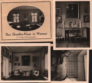 Item #70-1988 Photomappeansichten Das Geothe-Haus in Weimar. (View Album of Das Geothe-Haus in...