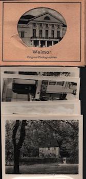 Item #70-1990 Photomappeansichten Weimar. (View Album of Weimar). 20th Century German Photographer