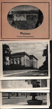 Item #70-1991 Photomappeansichten Weimar. (View Album of Weimar). 20th Century German Photographer
