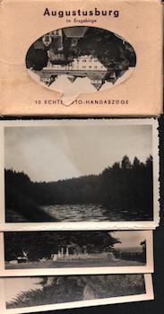 Item #70-1999 Photomappeansichten Augustusburg im Erzgebirge. (View Album of Augustusburg in the...