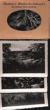 [20th Century German Photographer] - Photomappeansichten Buckow (Mrkische Schweiz). (View Album of Buckow - Mrkische Schweiz)