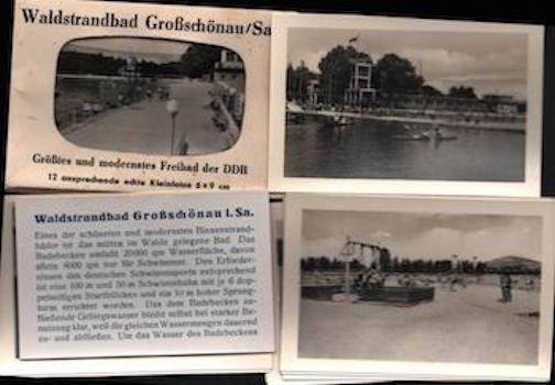 [20th Century German Photographer] - Photomappeansichten Waldstrandbad GroSchnau/Sa. (View Album of Waldstrandbad GroSchnau/Sa. )