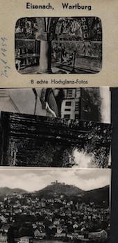 Item #70-2016 Photomappeansichten Eisenach - Wartburg. (View Album of Eisenach - Wartburg). 20th Century German Photographer.