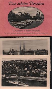 Item #70-2021 Photomappeansichten Das schöne Dresden. (View Album of the beautiful Dresden)....