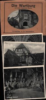 Item #70-2023 Photomappeansichten Die Wartburg. (View Album of The Wartburg). 20th Century German...