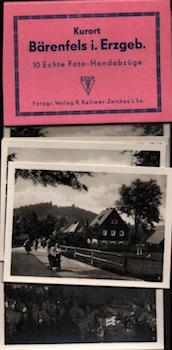 Item #70-2041 Photomappeansichten Kurort Bärenfels i. Erzgeb. (View Album of Bärenfels i....
