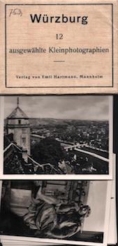Item #70-2062 Photomappeansichten Würzburg. (View Album of Würzburg). 20th Century German...