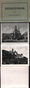 Item #70-2064 Photomappeansichten Wernigerode. (View Album of Wernigerode). Richard Mildenstrey,...