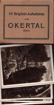 Item #70-2068 Photomappeansichten Okertal. (View Album of Okertal). 20th Century German Photographer