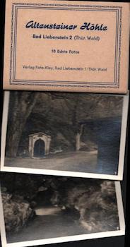 Item #70-2072 Photomappeansichten Altensteiner Höhle Bad Liebenstein (Thür. Wald). (View Album of Altensteiner Höhle Bad Liebenstein - Thuringian Forest). 20th Century German Photographer.