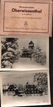 Item #70-2086 Photomappeansichten Oberwiesenthal. (View Album of Oberwiesenthal). 20th Century...