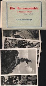 Item #70-2087 Photomappeansichten Die Hermannshöhle in Rübeland. (View Album of The...