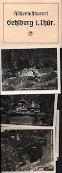 Item #70-2091 Photomappeansichten höhenluftkurort Gehlberg i. Thur. (View Album of high altitude...