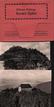 Item #70-2108 Photomappeansichten Zittauer Gebirge Kurort Oybin. (View Album of Zittauer Gebirge...
