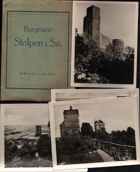 Item #70-2110 Photomappeansichten Burgruine Stolpen i. Sa. (View Album of Burgruine Stolpen i. Sa). 20th Century German Photographer.